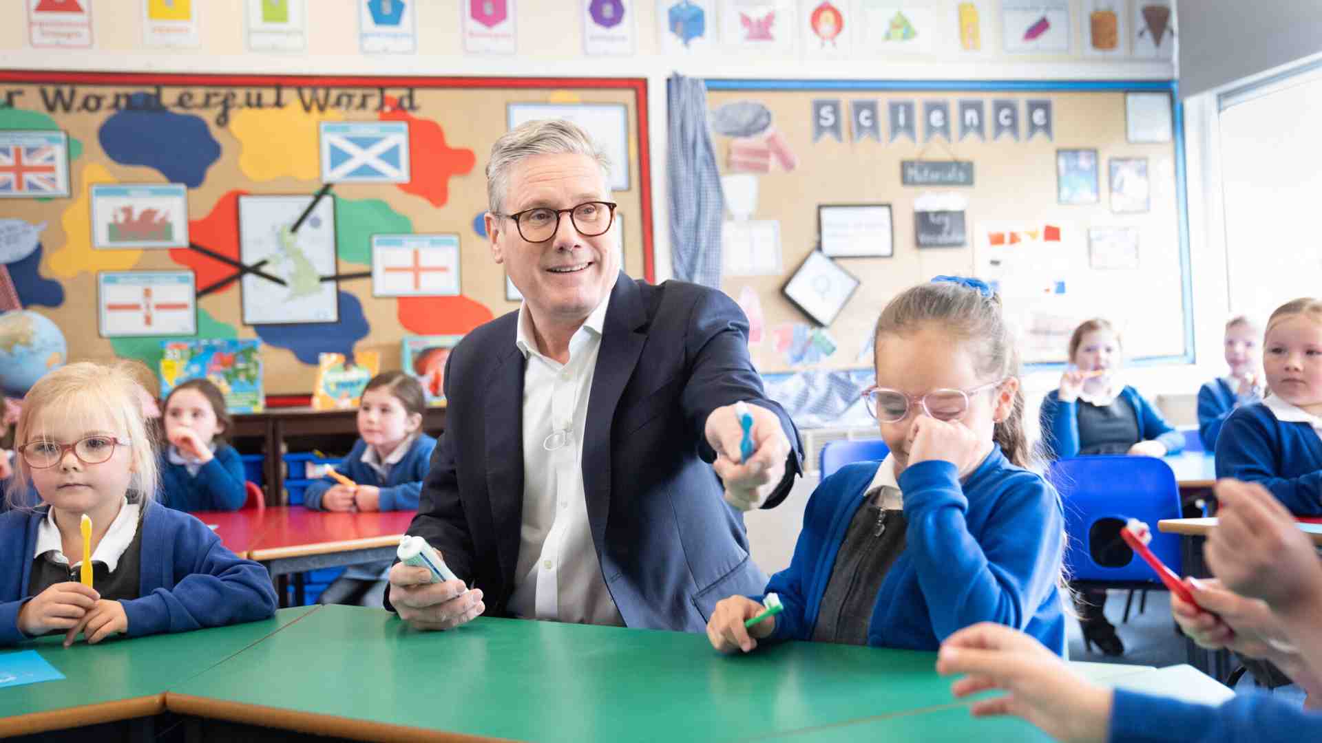 L'alfabeto elettorale del Regno Unito. Per la prima volta la parola più usata è "Nhs"