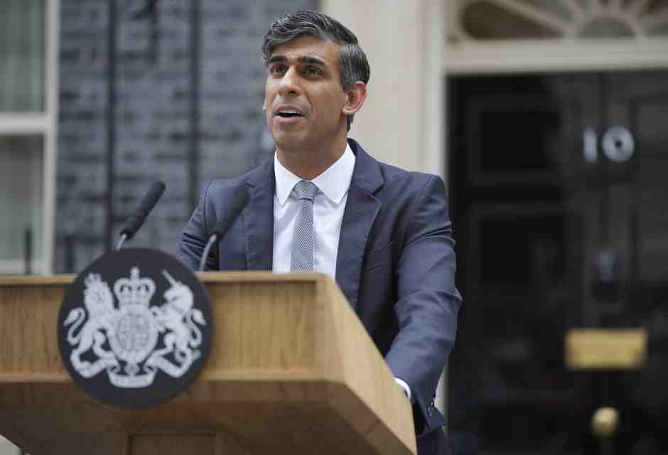 Senti il discorso di Sunak e capisci che il change è già qui