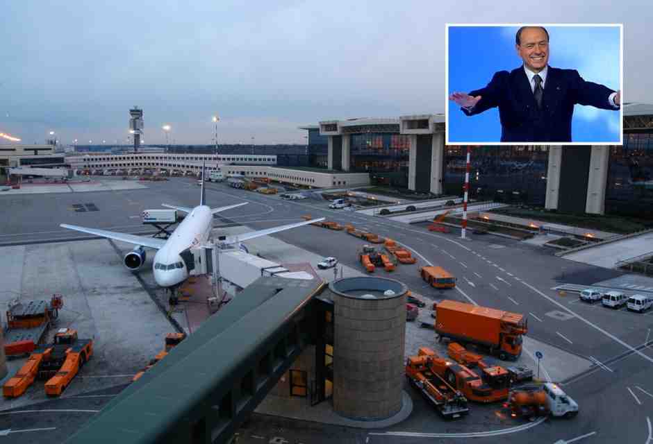 È ufficiale, l'aeroporto di Malpensa si chiamerà Silvio Berlusconi