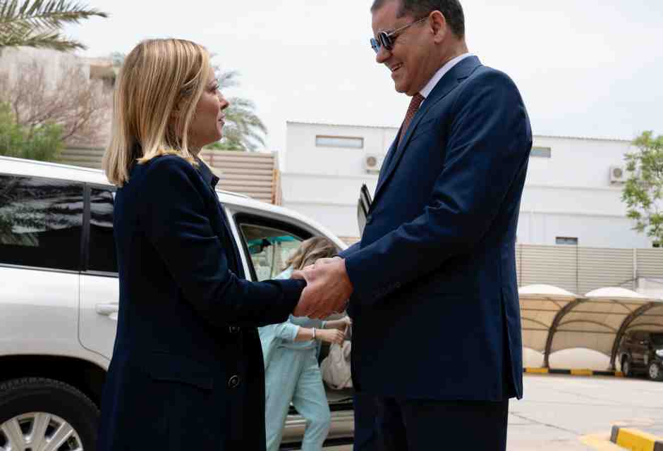 Meloni va a Tripoli e lascia che il Piano Mattei lo faccia il Pd