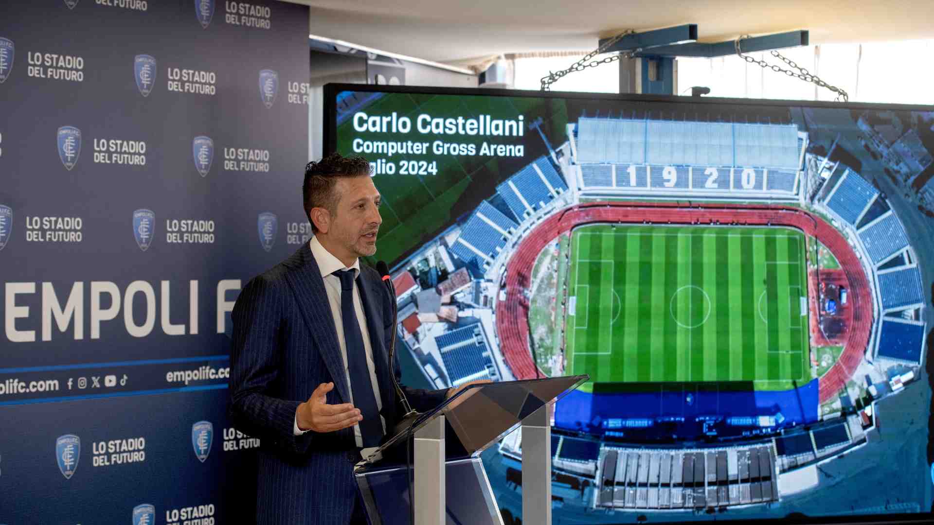 Il nuovo stadio dell'Empoli è un esempio da seguire