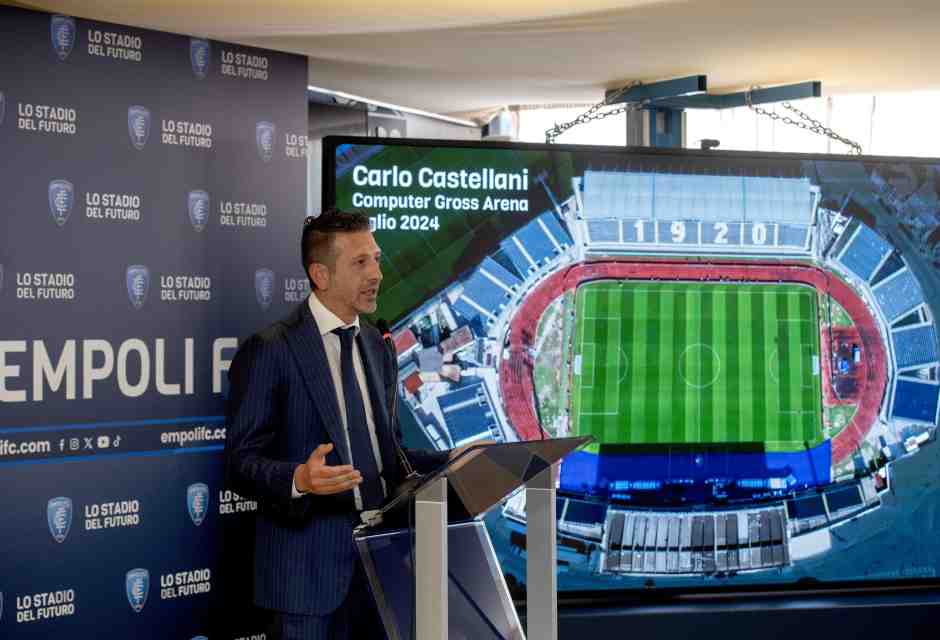 Il nuovo stadio dell'Empoli è un esempio da seguire