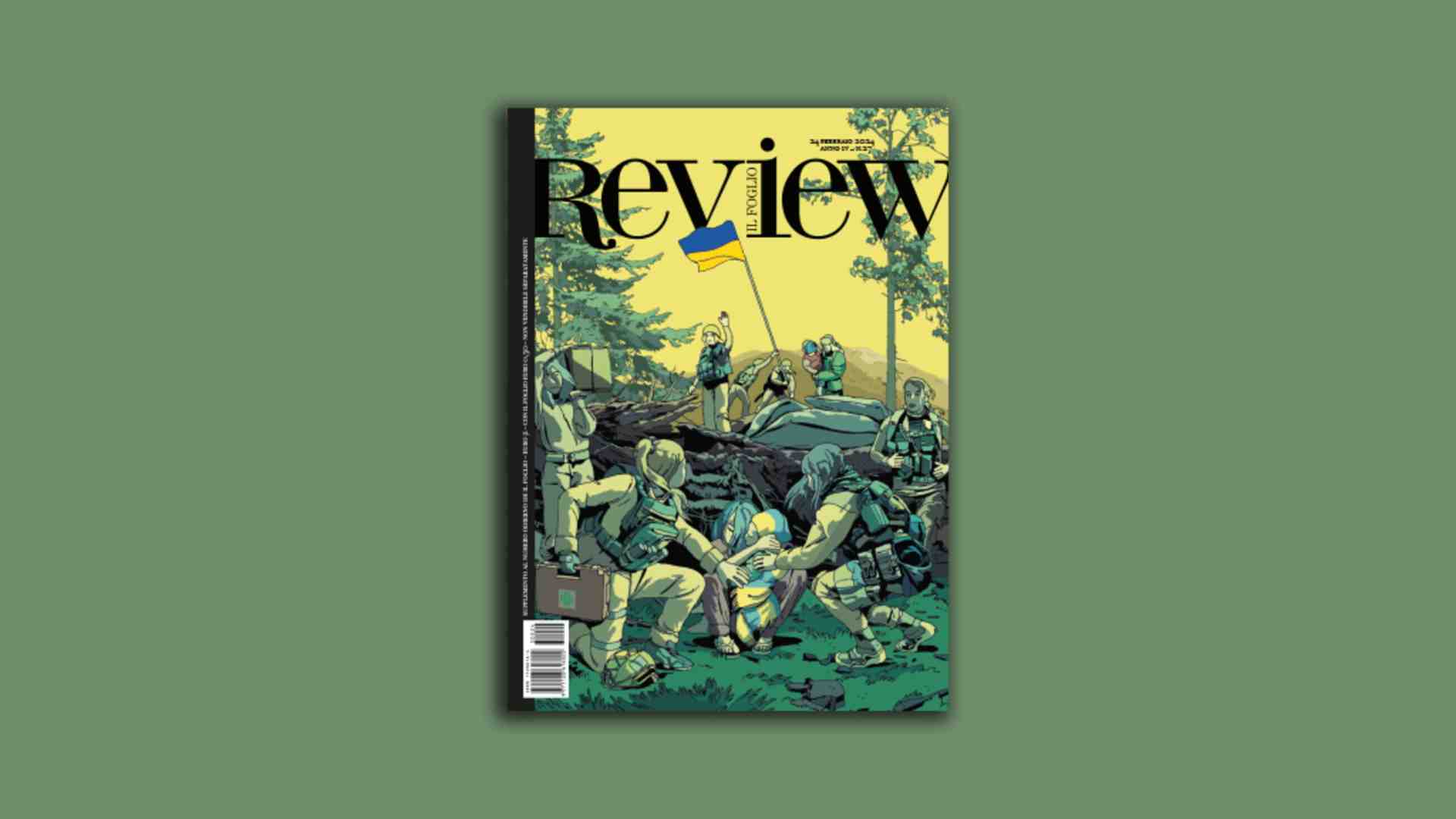 La copertina del Foglio Review raccontata da Jacopo Starace