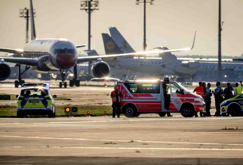 Gli ambientalisti sono riusciti quasi a bloccare l'aeroporto di Francoforte