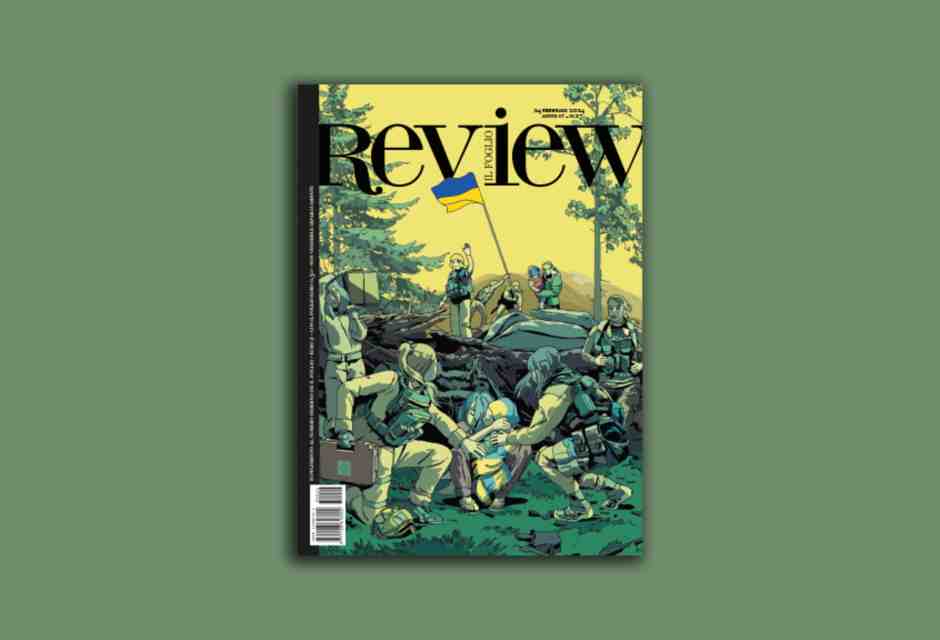 La copertina del Foglio Review raccontata da Jacopo Starace