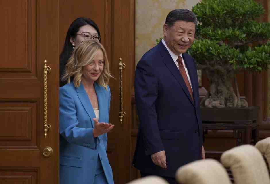 L'equilibrismo di Meloni con la Cina