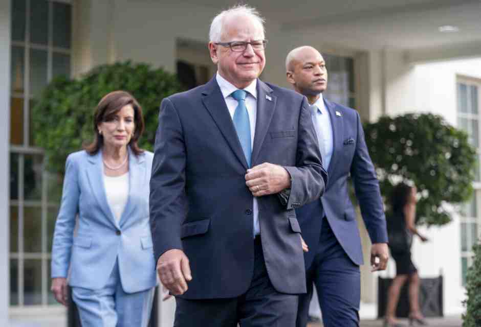 Tim Walz è il candidato vicepresidente di Kamala Harris