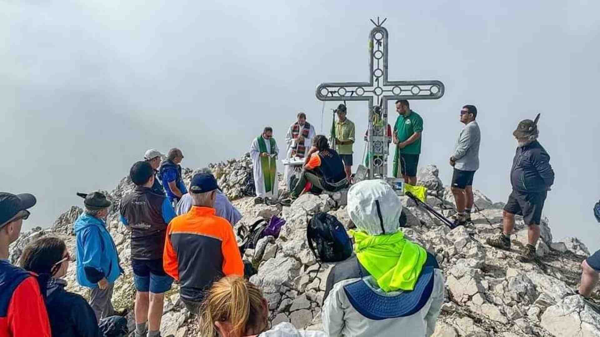 Messa a cima Valdritta in ricordo di mons. Aldrighetti