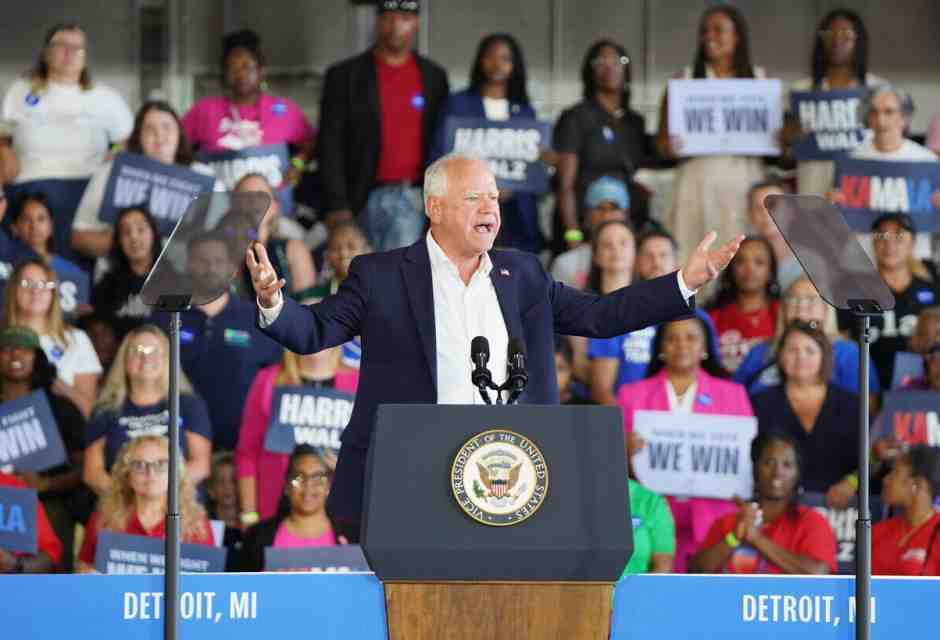 Il vantaggio di Tim Walz si vede a Pechino