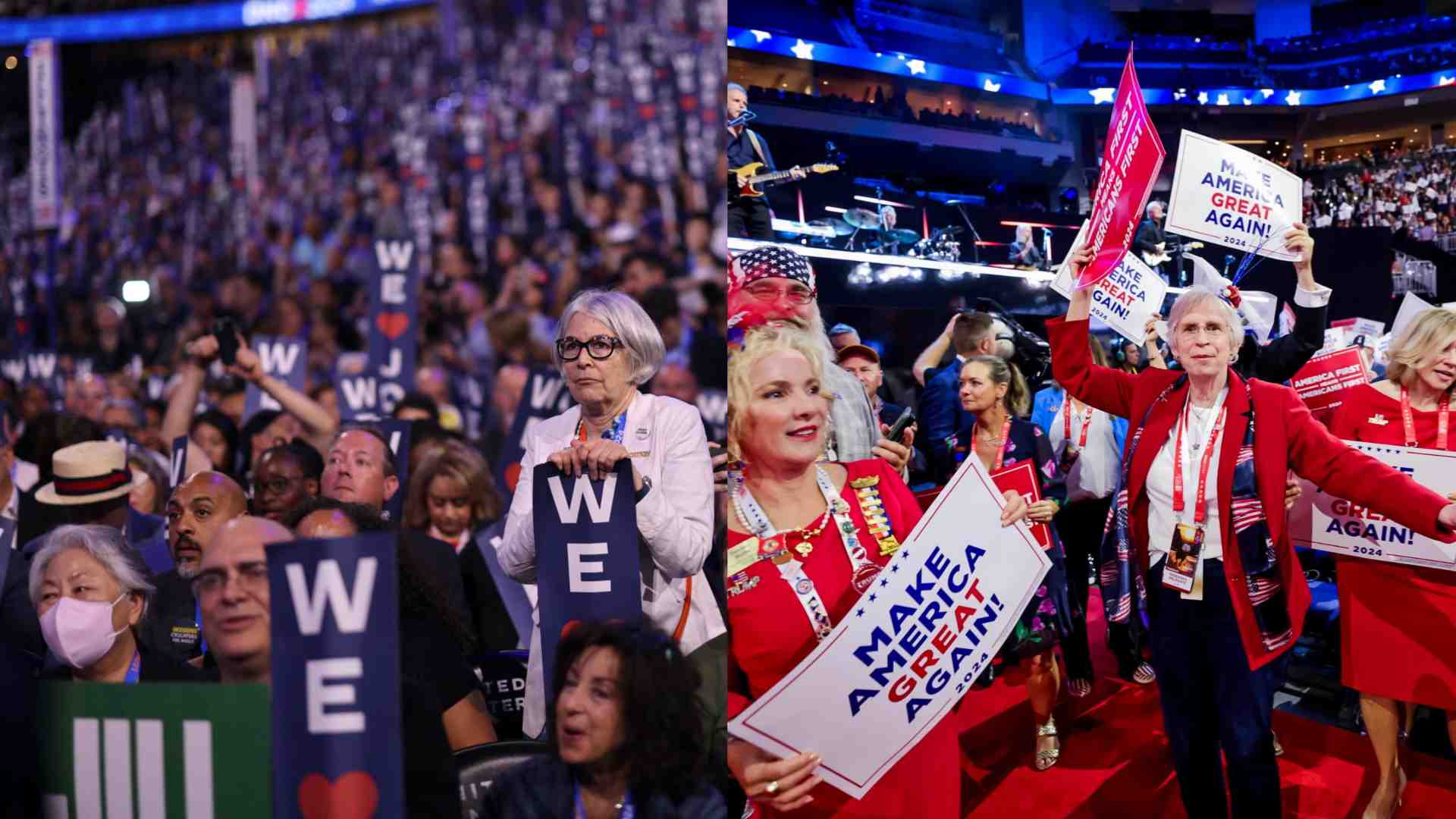 Chicago vs Milwaukee, partito e movimento: le due Convention a confronto