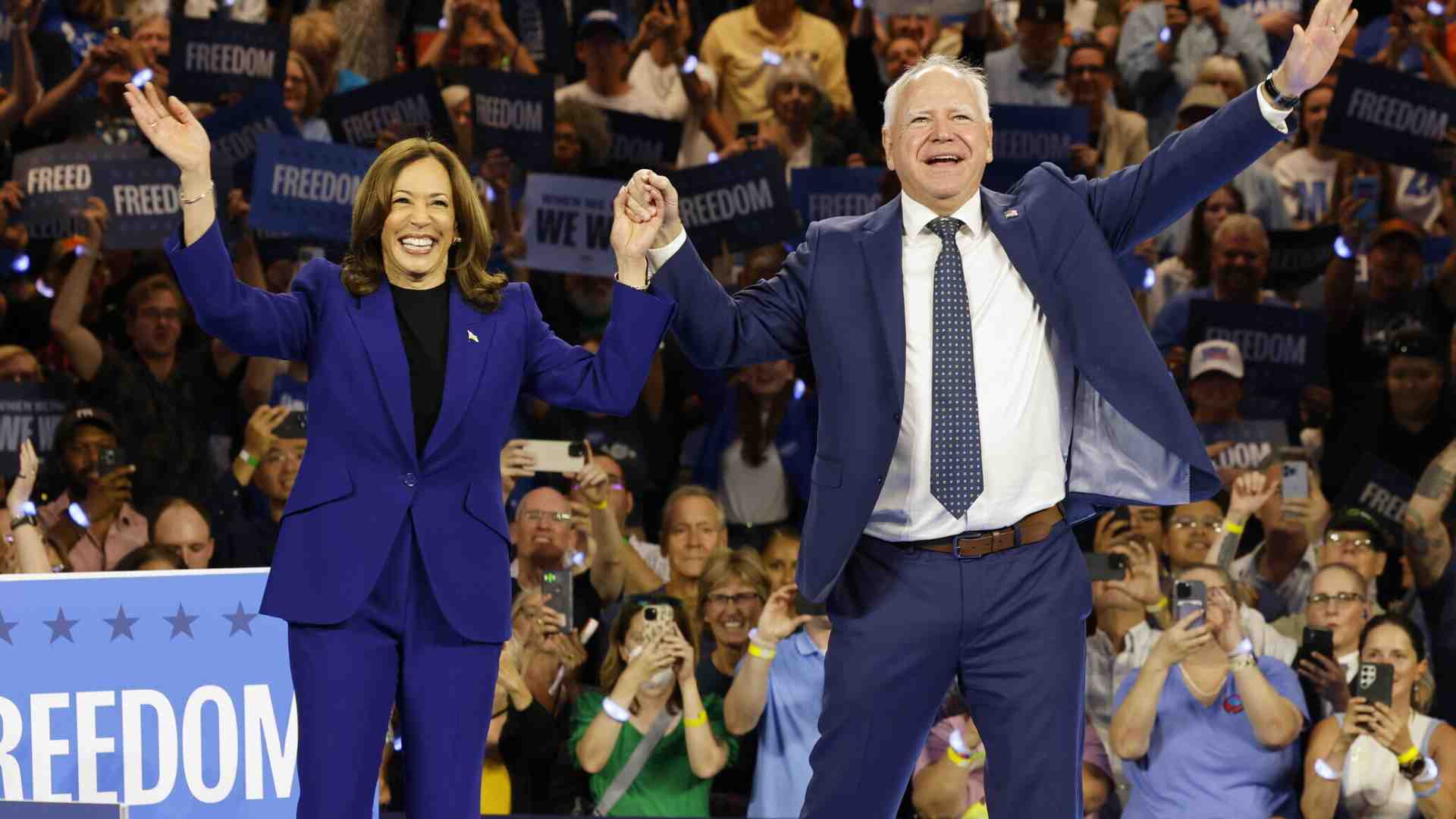 Eccolo, Walz. L’icona del “middle man” che serve per far vincere Harris