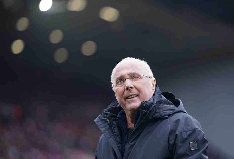 È morto Sven-Göran Eriksson
