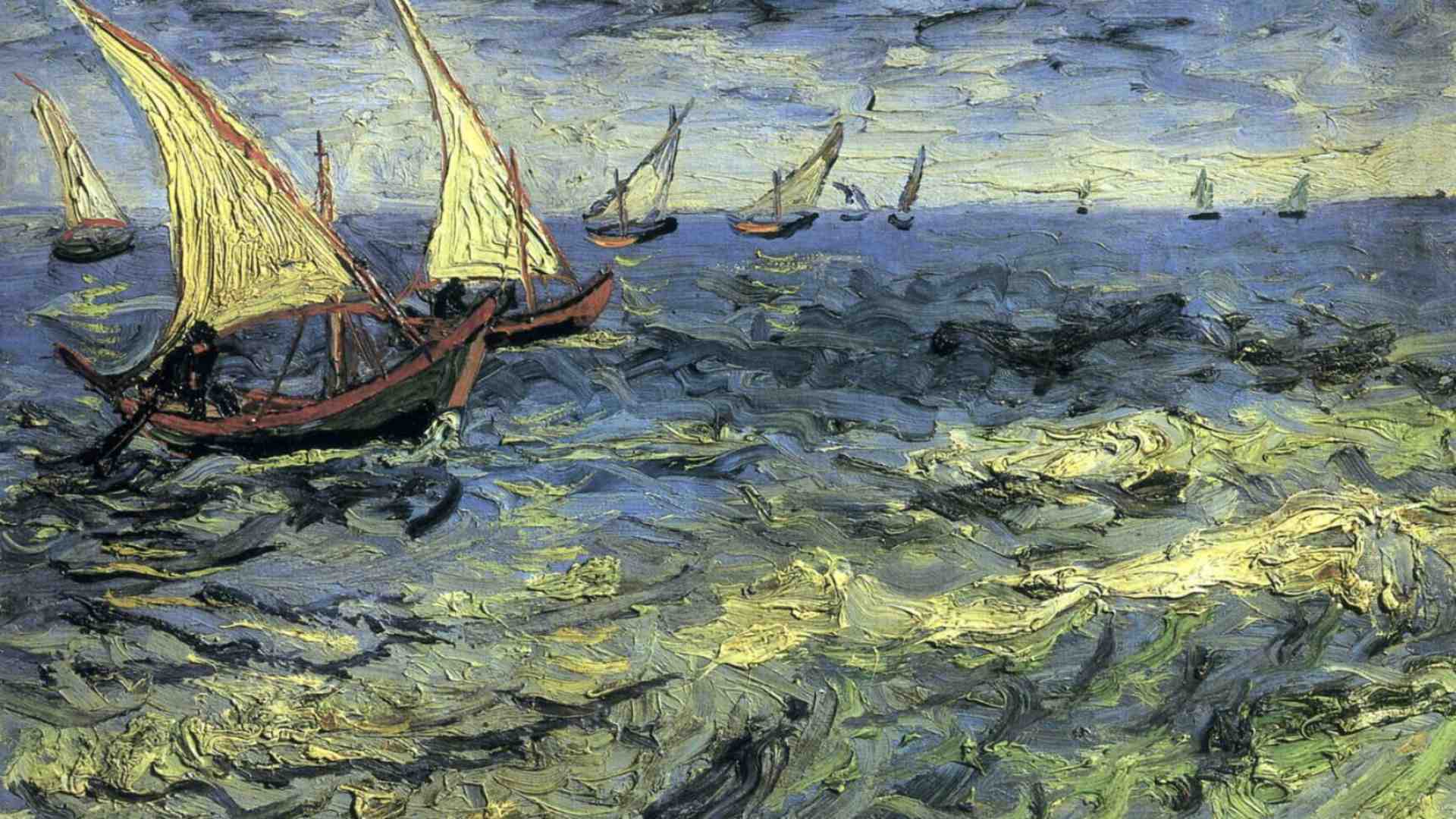 In barca con i marinai per testare antiche parole