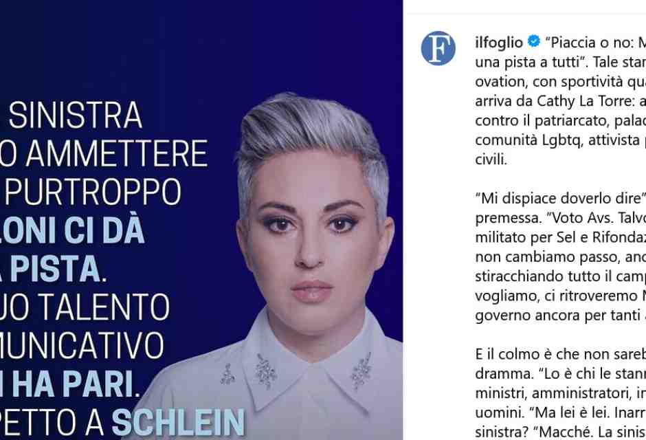 Autocensura o shitstorm: il caso Cathy La Torre dopo l'intervista al Foglio