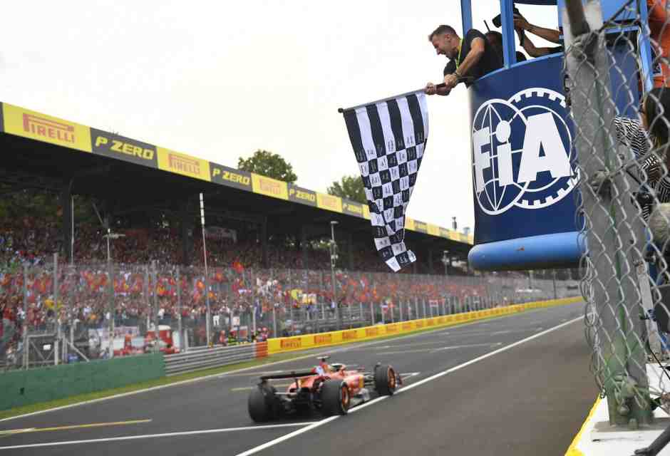 A Monza vince Charles Leclerc, vince la Ferrari di Vasseur