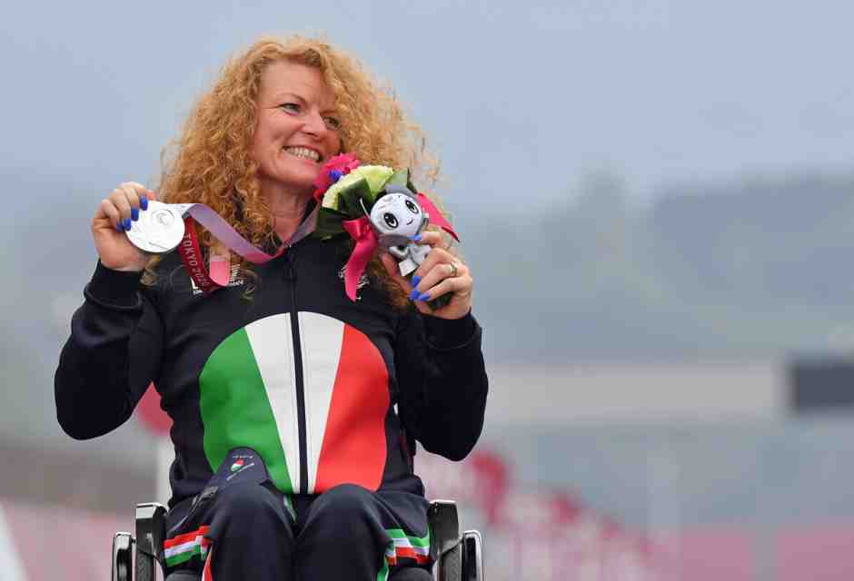 In estate e inverno Francesca Porcellato è la più grande di tutti