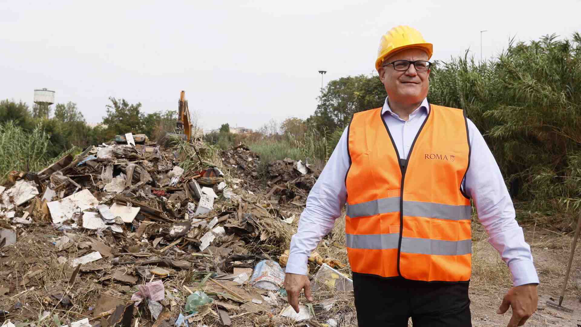 Ha ragione Gualtieri. Roma si è allagata per il cambiamento climatico. Mica per la monnezza galleggiante