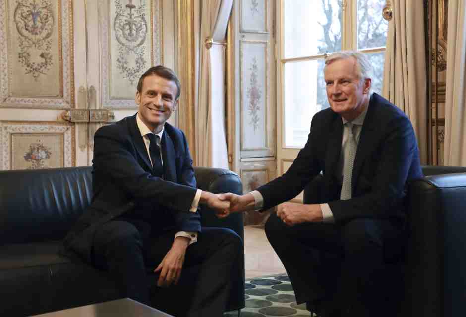 Macron nomina Michel Barnier primo ministro