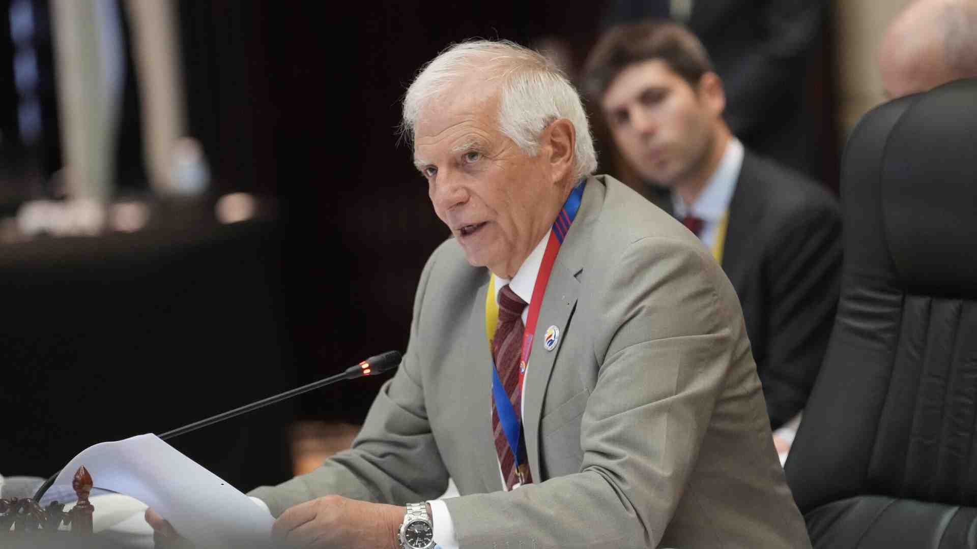 Borrell: "Sulle armi all'Ucraina conta la parola di Meloni"