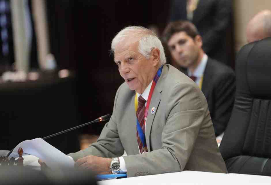 Borrell: "Sulle armi all'Ucraina conta la parola di Meloni"