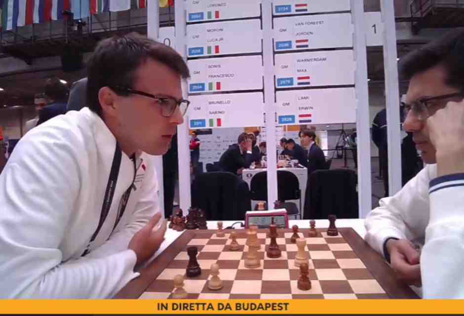 Una giornata storica per gli scacchi italiani