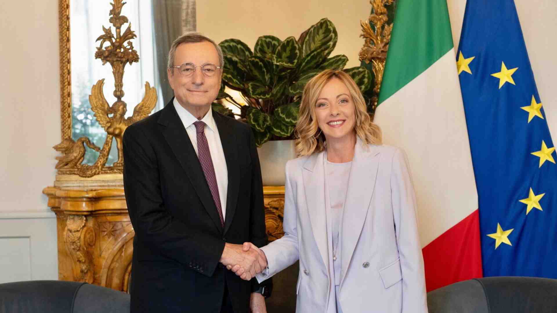 Dove porta l'asse tra Giorgia Meloni e Mario Draghi
