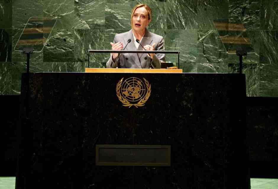 Meloni a New York per il vertice Onu e il Global Citizen Award 2024