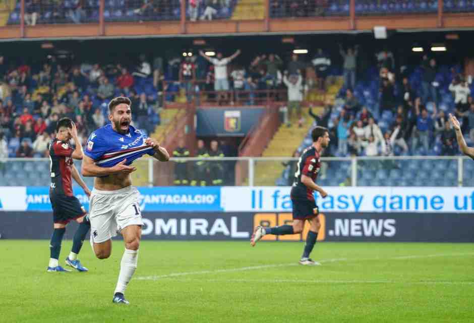 Nel derby di Genova Fabio Borini questa volta ha fatto da sé