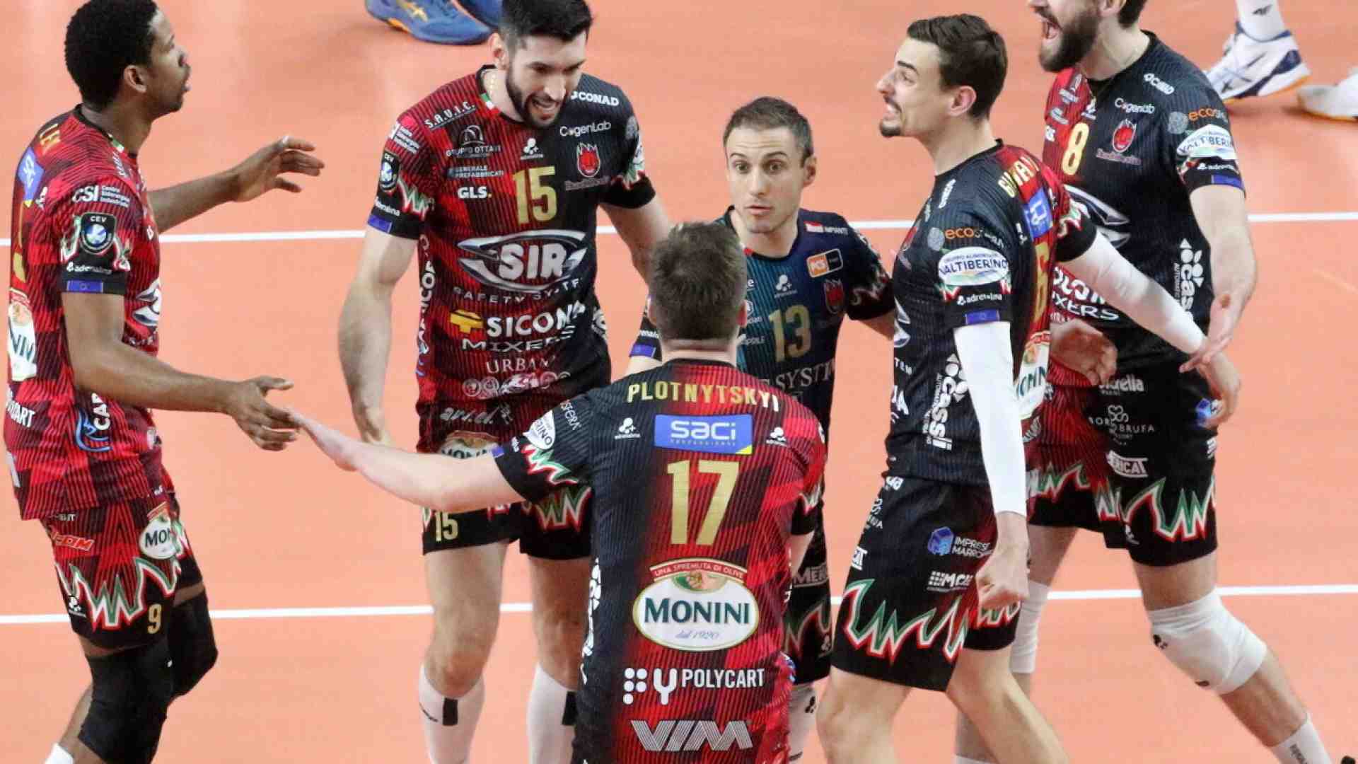 Perugia è la favorita allo scudetto del volley per due motivi