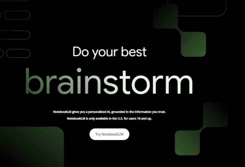 NotebookLM, l'AI di Google, è la più utile del momento