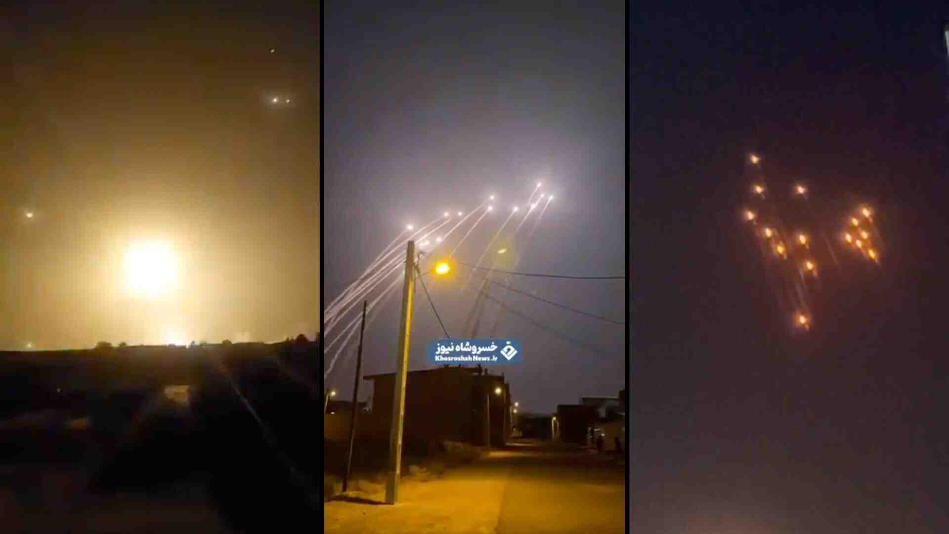 L'attacco dell'Iran contro Israele, 180 missili sullo stato ebraico