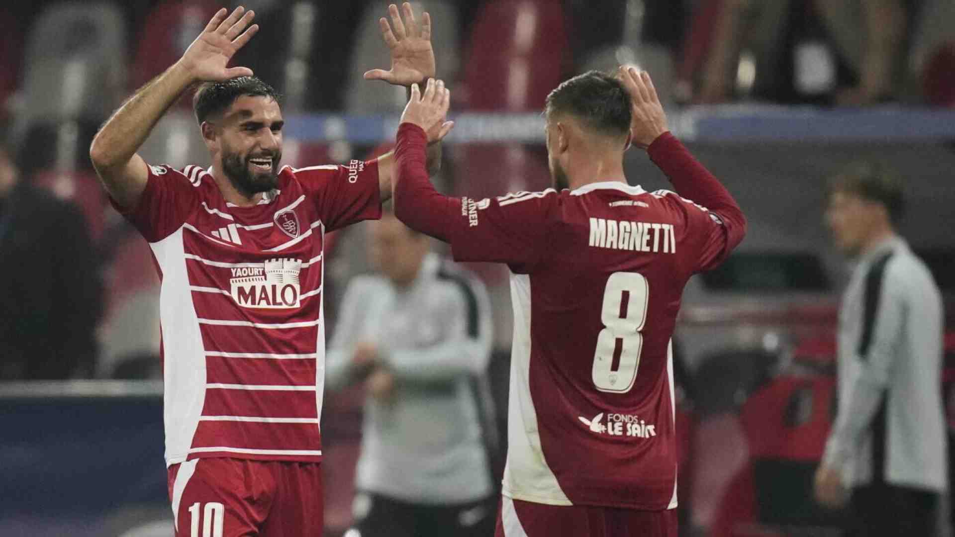 Al Brest sono bastate due partite in Champions League per sistemare i conti di una stagione