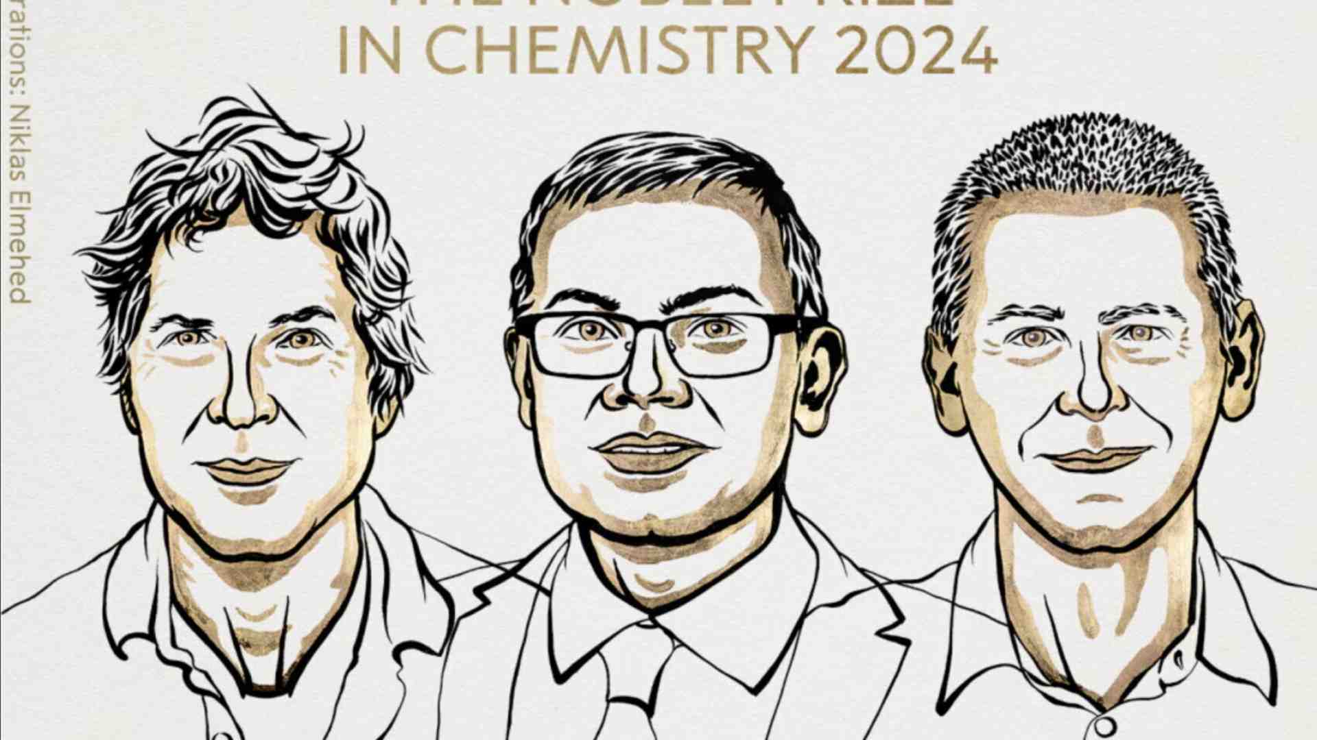 I tre Nobel per la chimica 2024 e la rivoluzione nella progettazione delle proteine