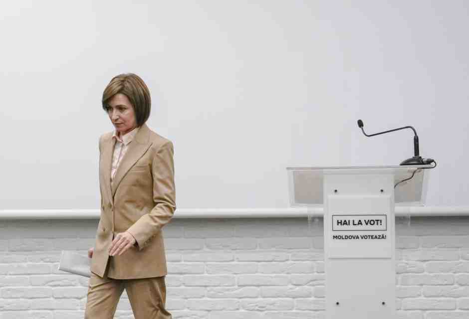 La scommessa sull’Ue vinta a metà di Maia Sandu