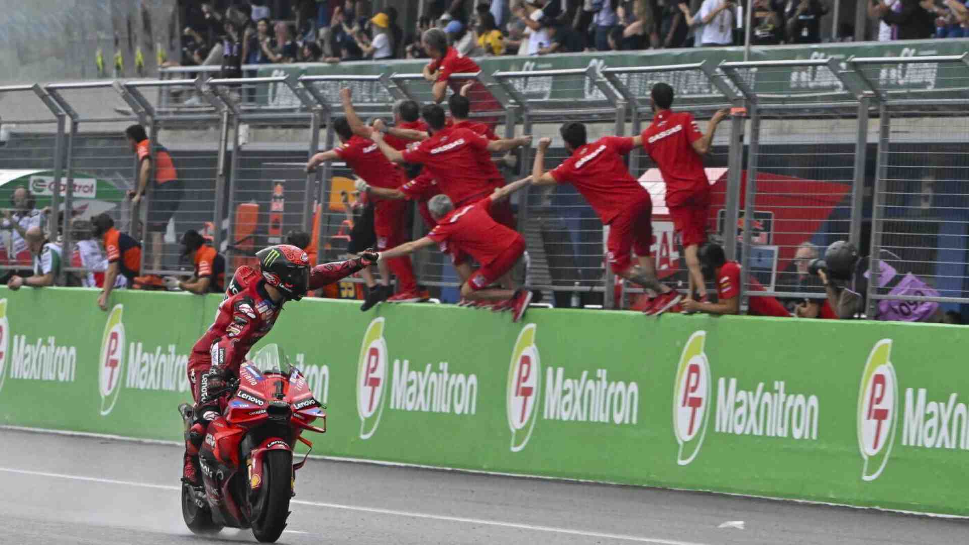 In Thailandia Bagnaia vince e capisce che il Mondiale non è perduto