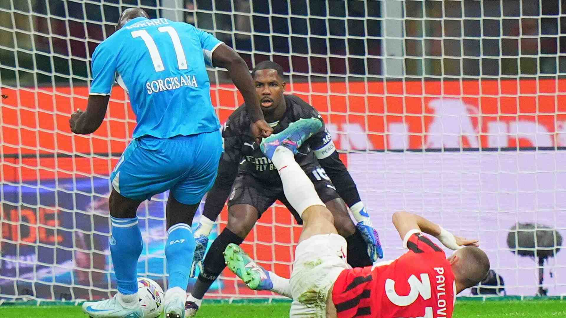 Il peso di Milan-Napoli sul campionato