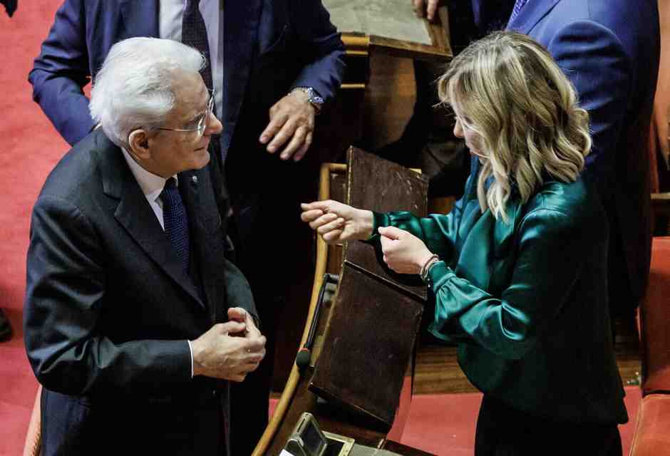 Mattarella e Meloni, un rapporto assai più disteso di quello che non possa apparire