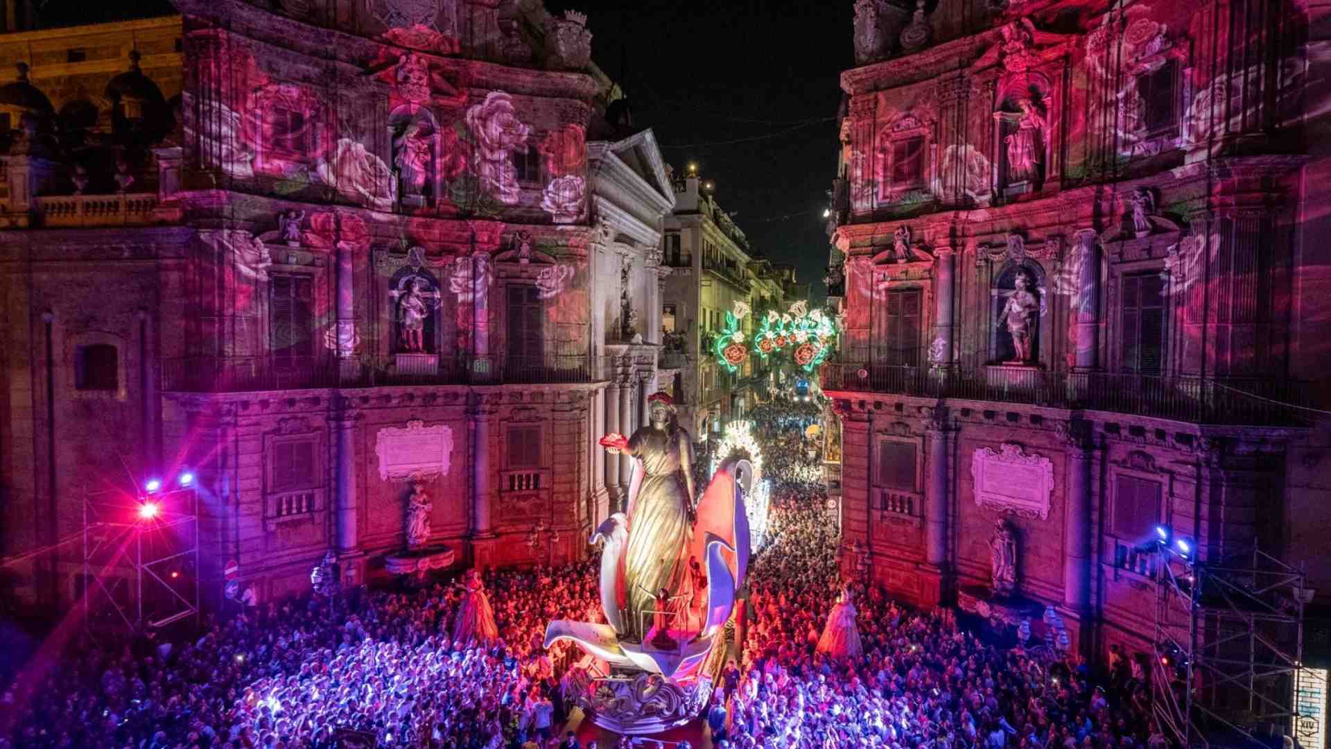 Palermo celebra la santa patrona con l’arte, un dialogo fra antico e contemporaneo