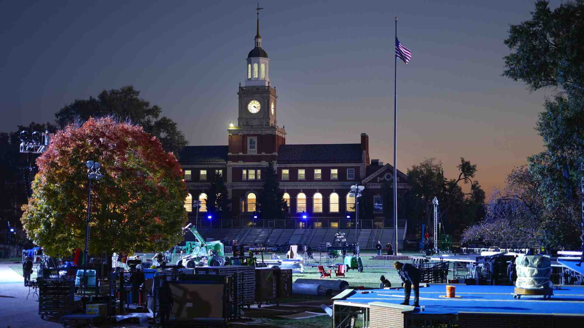 L’ultimo giorno in Pennsylvania, poi Harris torna alla sua Howard University per la notte dei conti