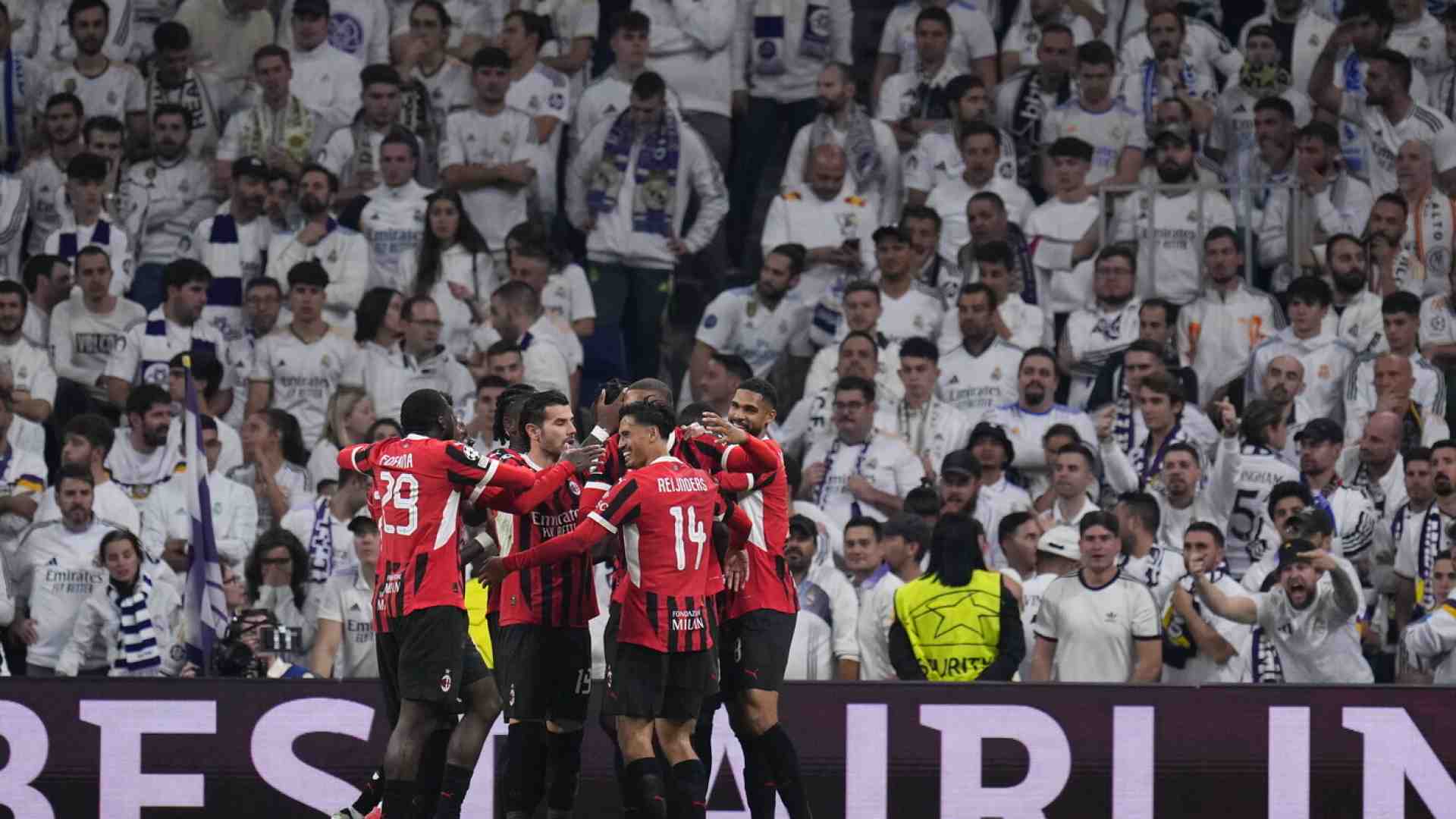 Real Madrid-Milan 1-3, una sera di ostinazione e metamorfosi
