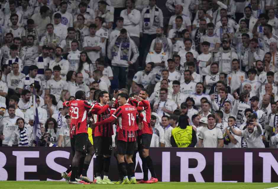 Real Madrid-Milan 1-3, una sera di ostinazione e metamorfosi