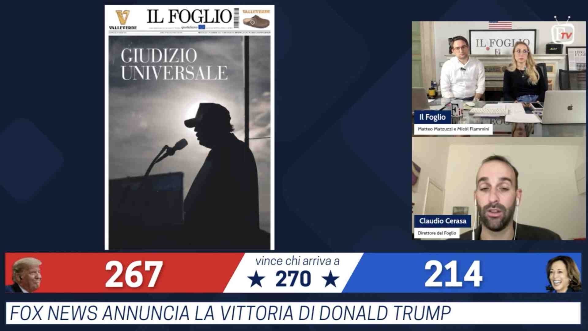 Le elezioni americane in diretta col Foglio