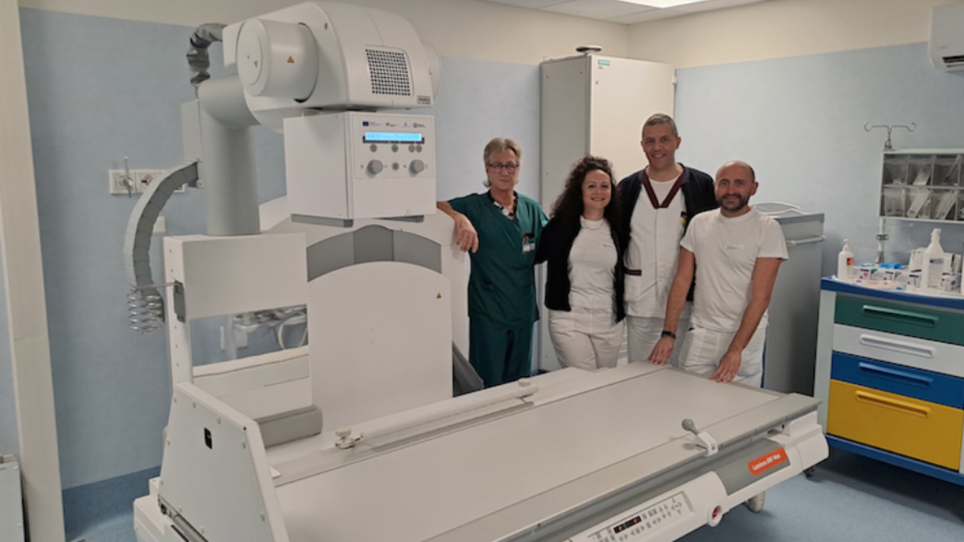 Nuova apparecchiatura per radiologia: migliora la qualità delle immagini con meno radiazioni