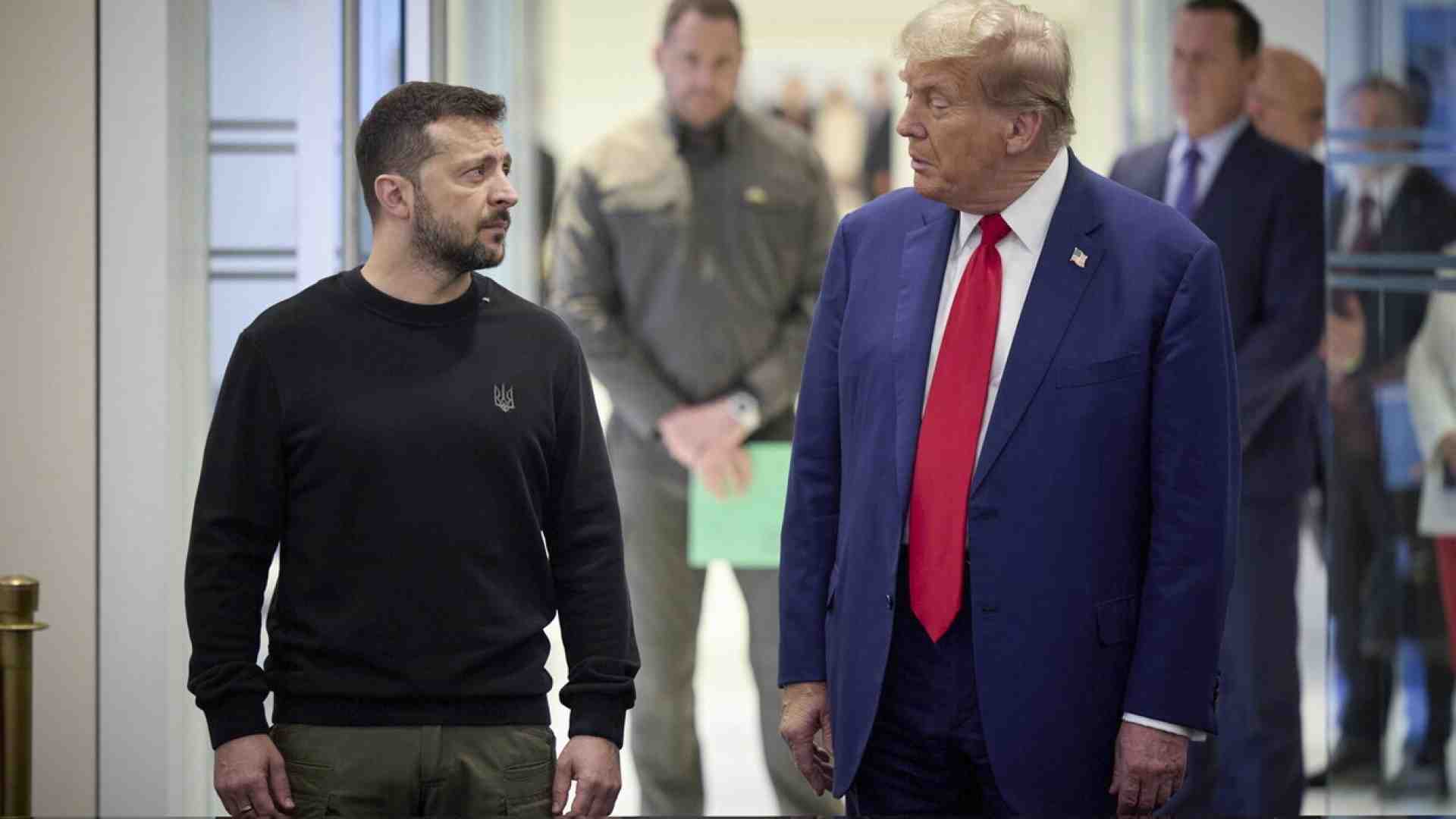 Zelensky era l'unico pronto all'arrivo di Trump. Segnali concreti