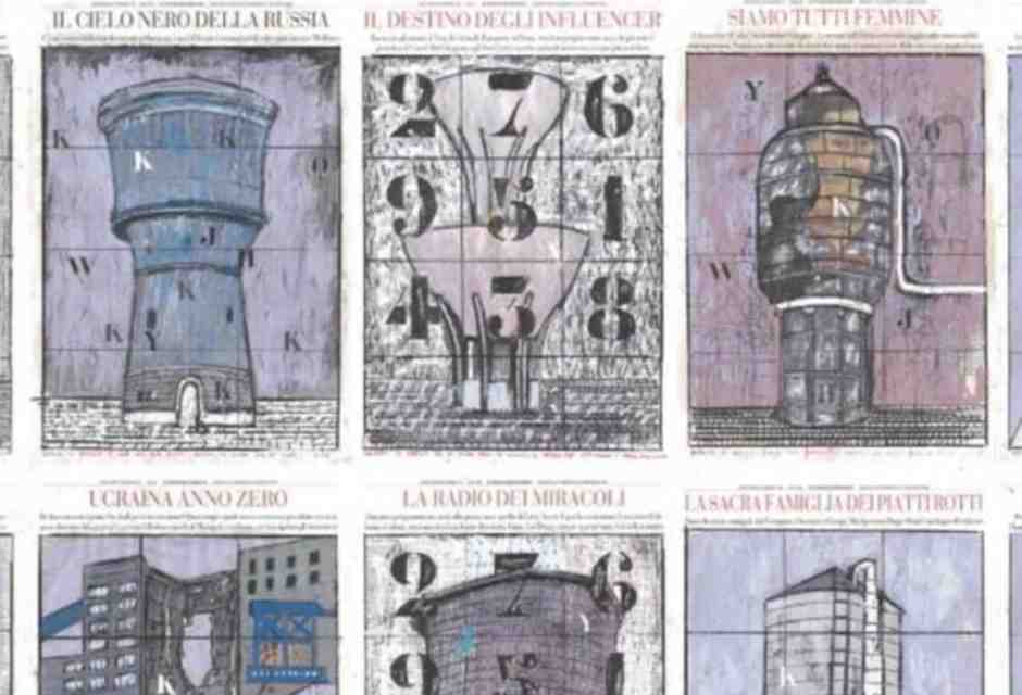 Conrad-Bercah in mostra a Milano. I suoi disegni realizzati sulle pagine di questo giornale