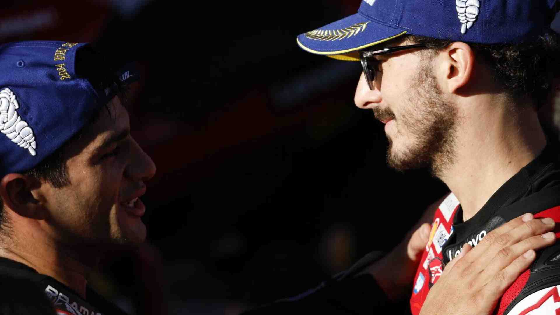 Pecco Bagnaia vince a Barcellona, Jorge Martin è campione del mondo