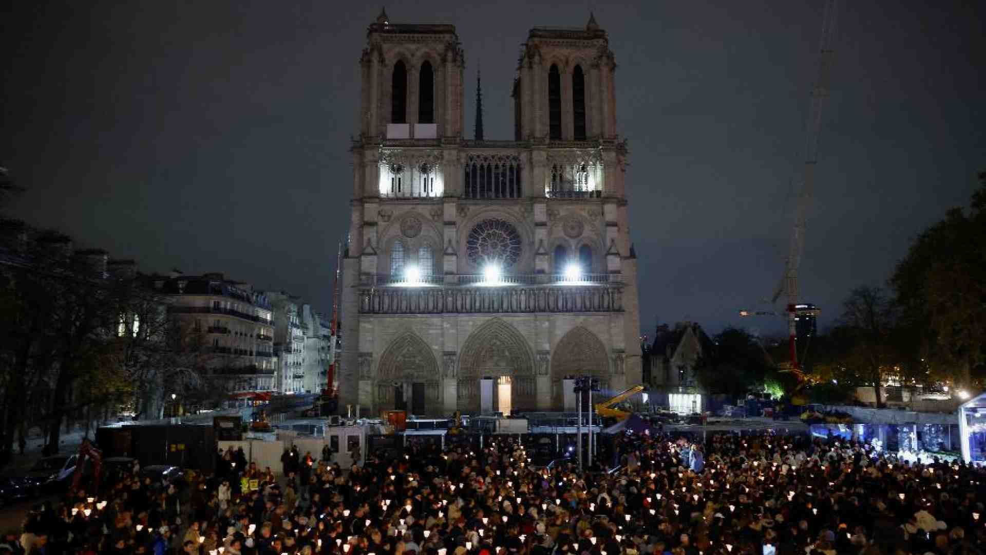 La Madonna è stata la prima a entrare nella cattedrale ritrovata