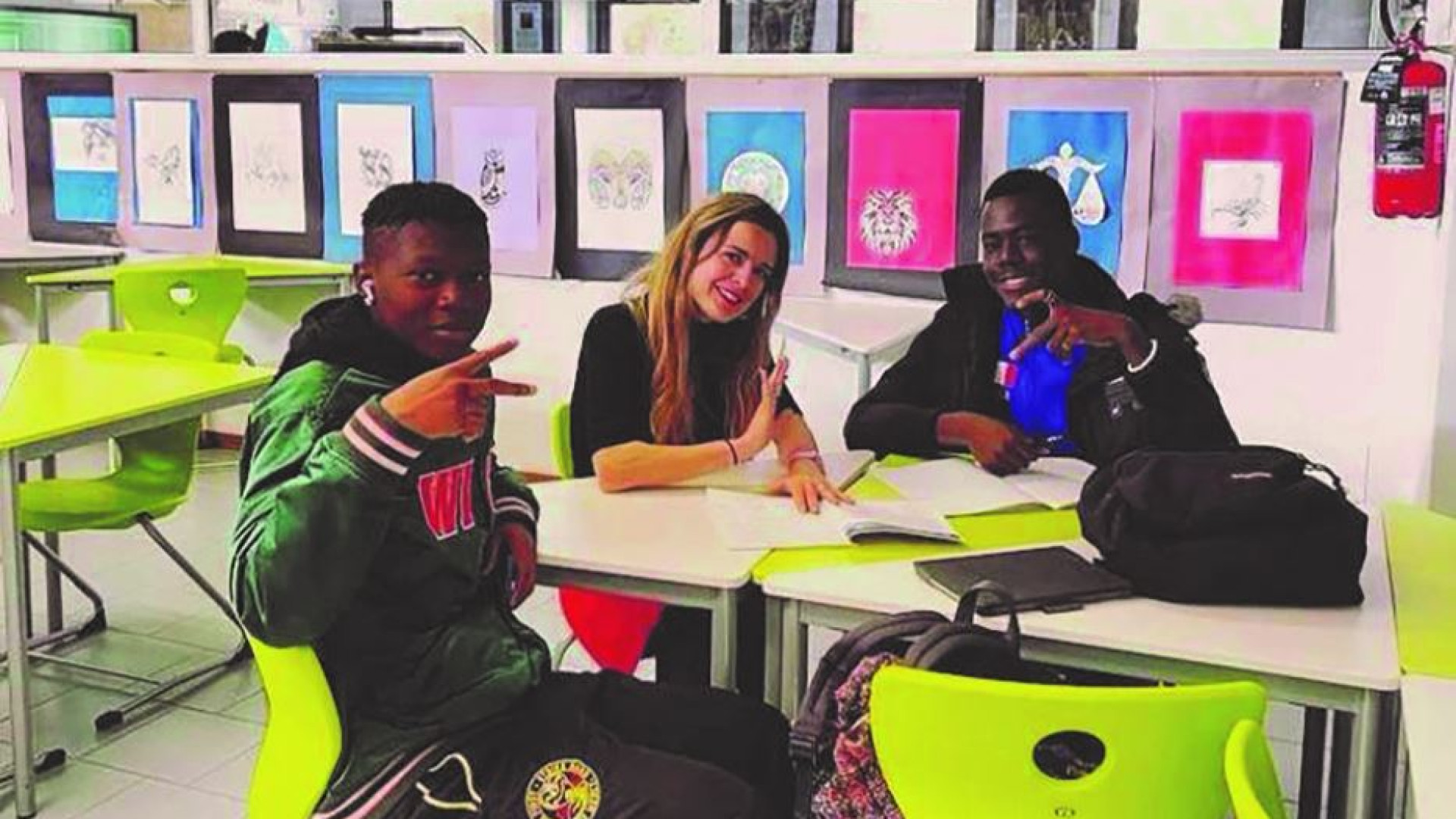 Un giorno in classe con la prof Manzi, che insegna italiano agli stranieri