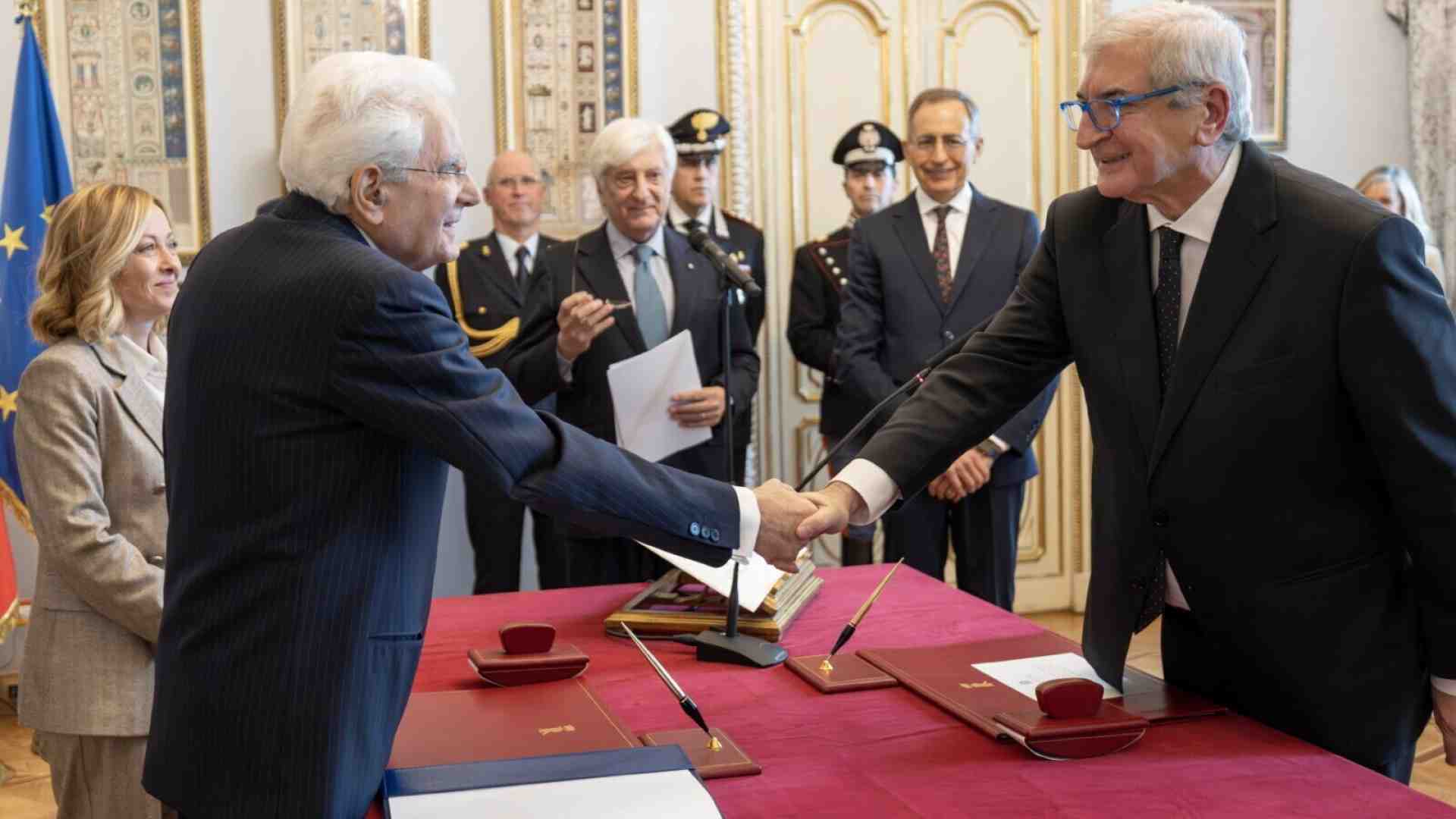 Foti ministro al posto di Fitto, Mattarella firma il decreto