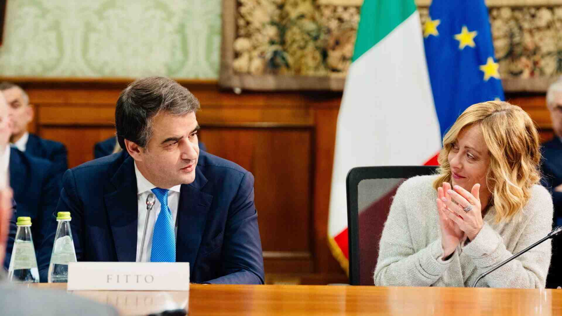 Da Fitto a Foti, Meloni si tiene la delega al sud: "Ora ricognizione per il rilancio"